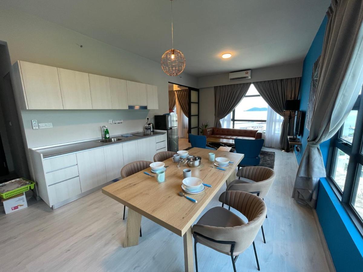 Seaview Luxury Condo Homestay 2Bed 2Bath Jesselton Quay By R2 Residence Kota Kinabalu Exterior photo